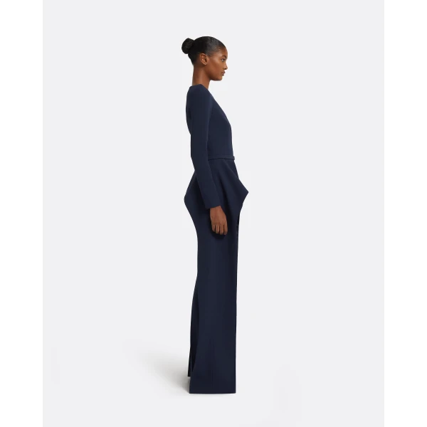 Safiyaa Dylan Top in Maritime Blue, view 5