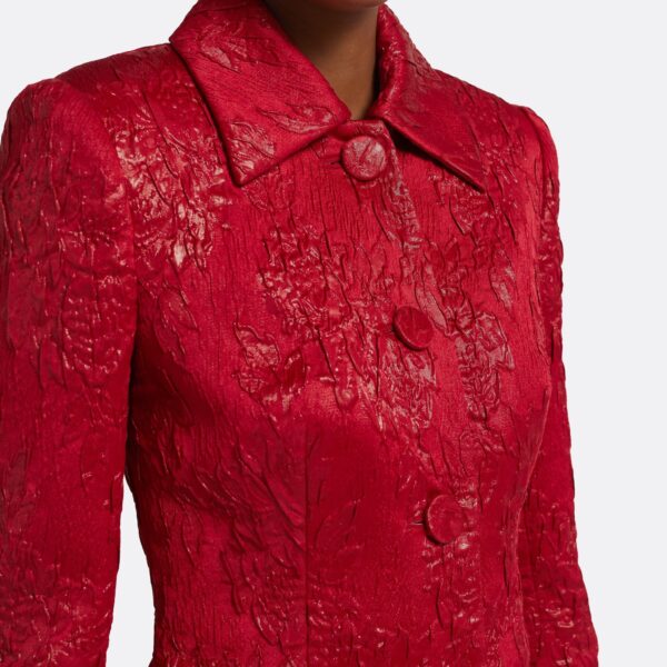 Flynn Jacket in Crimson - Image 5