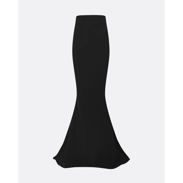 Safiyaa Gayeta Long Skirt in Black, view 8