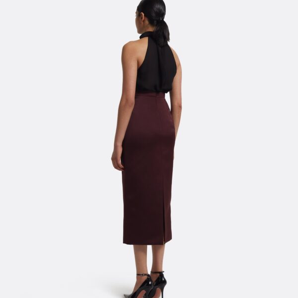 Grainee Skirt in Wine - Image 3