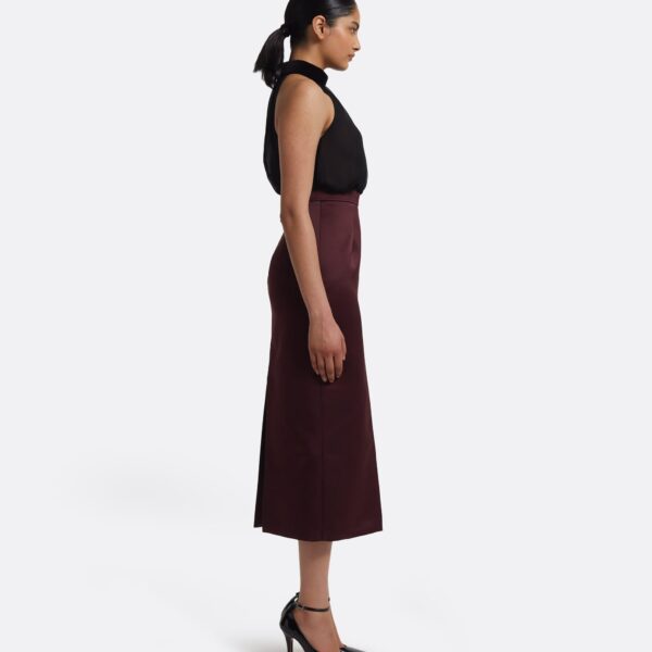 Grainee Skirt in Wine - Image 5
