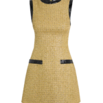 Hailey Short Dress in Yellow Gold
