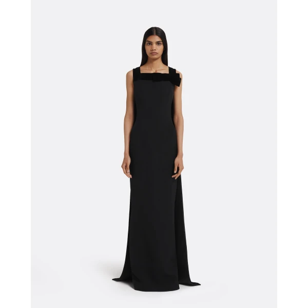 Safiyaa Harley Long Dress in Black, view 2