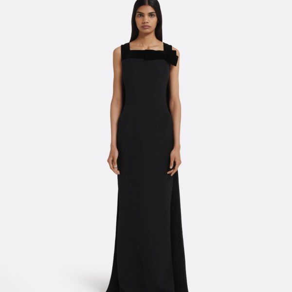 Harley Long Dress in Black - Image 2