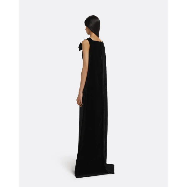 Safiyaa Harley Long Dress in Black, view 3