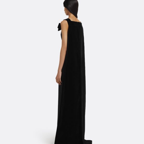 Harley Long Dress in Black - Image 3