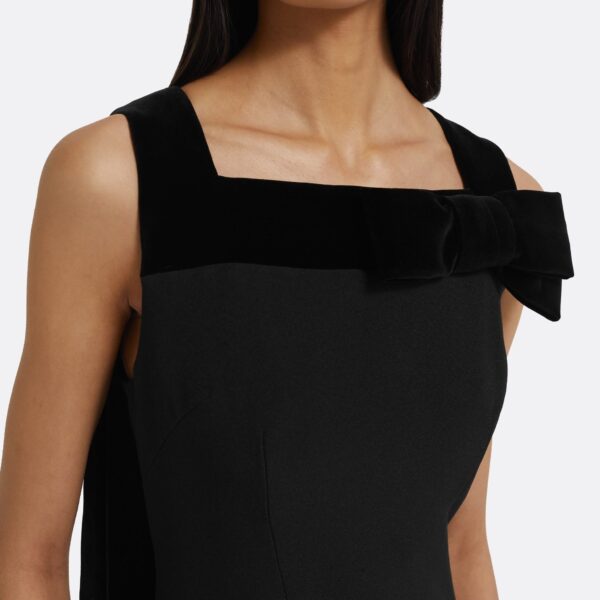 Harley Long Dress in Black - Image 4