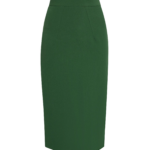 Hokuku Skirt in Moss Green
