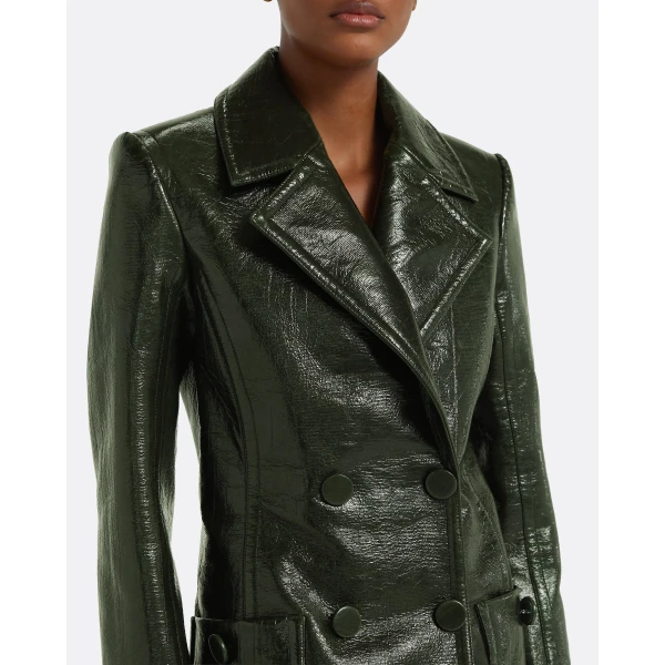 Safiyaa Kirby Jacket in Collard Green, view 4