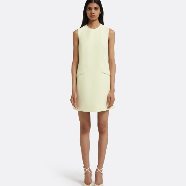 Kyle Short Dress in Buttermilk - Image 2