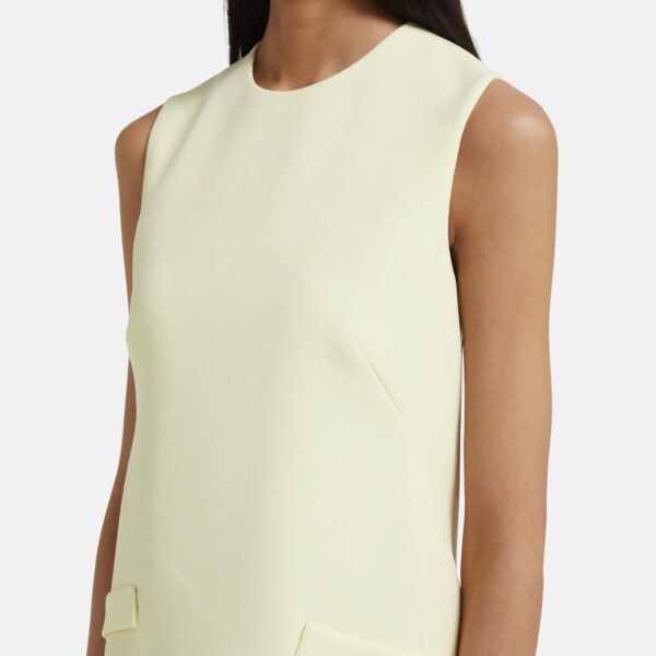 Kyle Short Dress in Buttermilk - Image 4