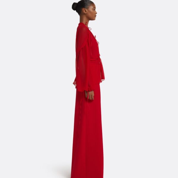 Landon Top in Lacquer Red - Image 6