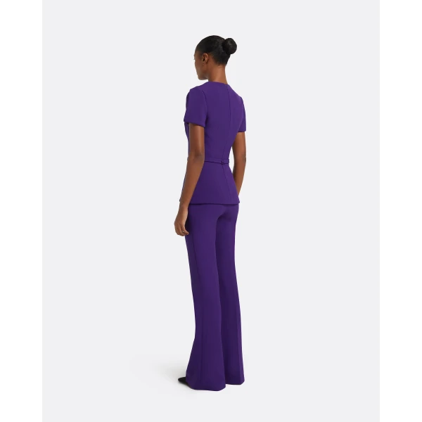 Safiyaa Leighton Top in Pansy, view 3