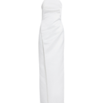 Misaki Long Dress in Porcelain
