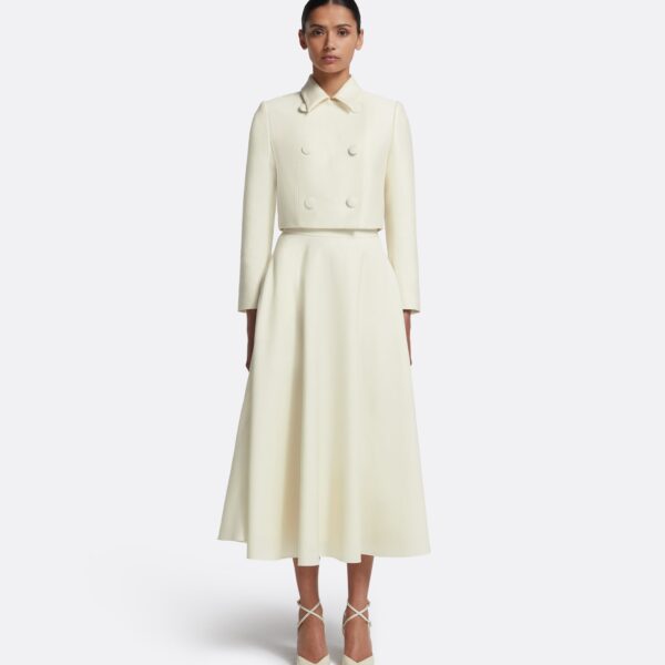 Miwa Skirt in Eggshell - Image 2