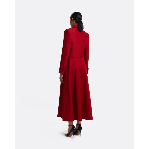 Safiyaa Miwa Skirt in Radiant Red, view 3