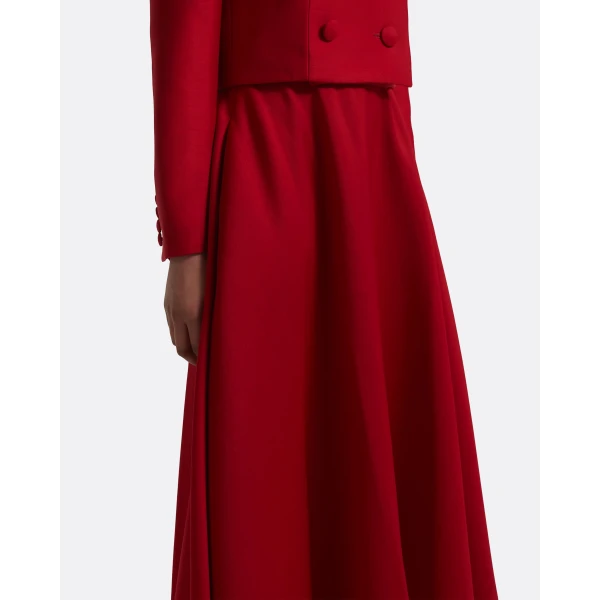 Safiyaa Miwa Skirt in Radiant Red, view 4