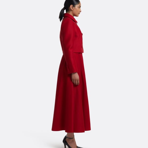 Miwa Skirt in Radiant Red - Image 5