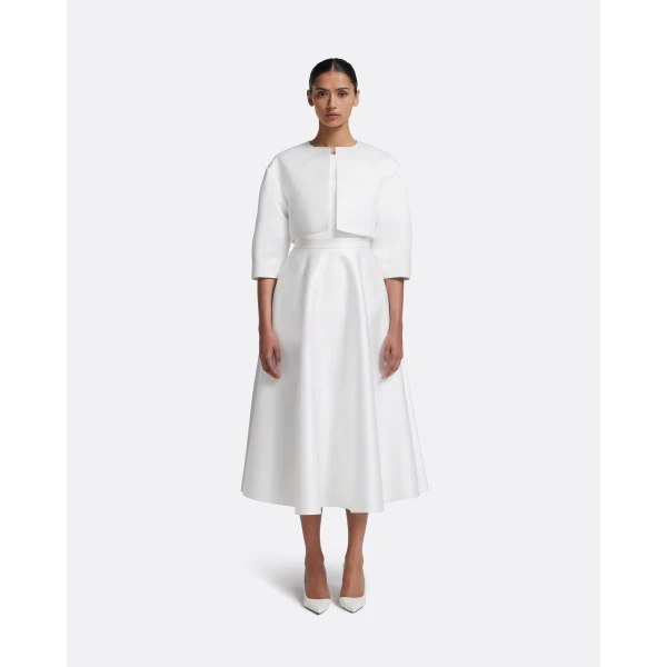 Safiyaa Mizuki Jacket in Porcelain, view 5