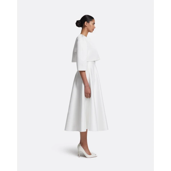 Safiyaa Mizuki Jacket in Porcelain, view 6