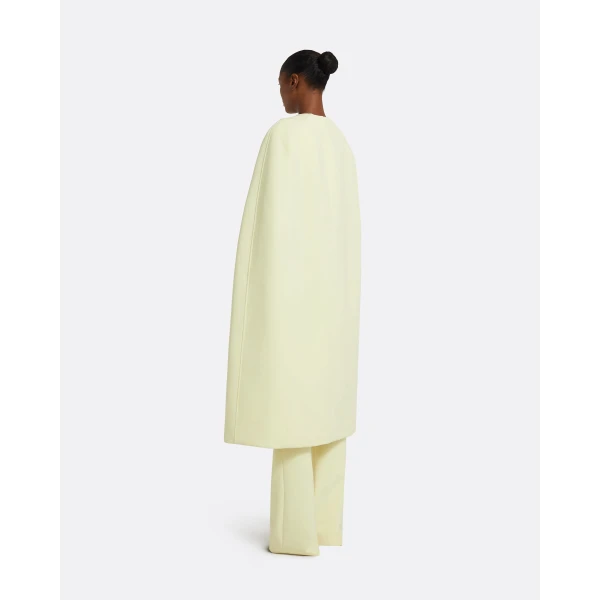 Safiyaa Olivier Cape in Buttermilk, view 3