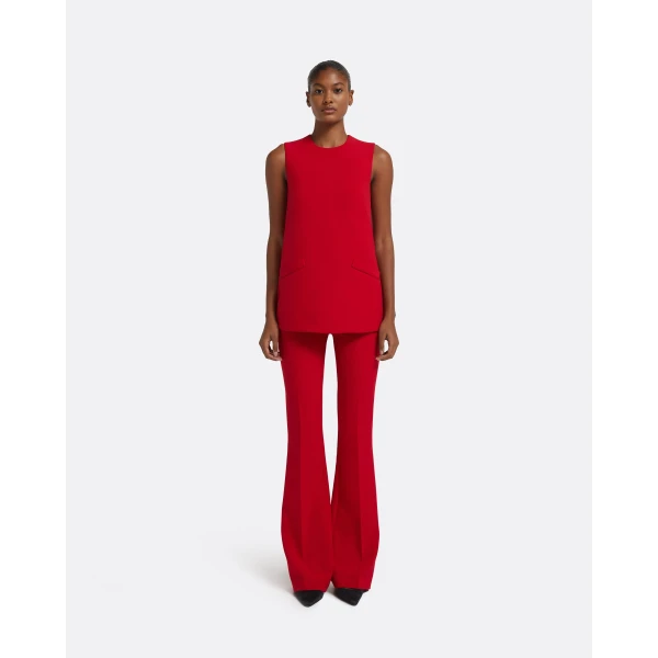 Safiyaa Oscar Top in Crimson, view 3