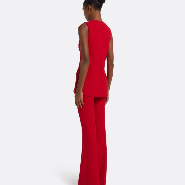 Oscar Top in Crimson - Image 4
