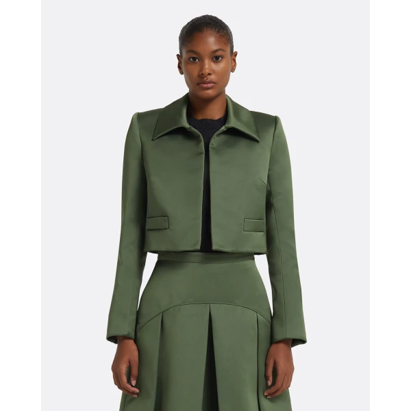 Phoenix Jacket in Moss Green - Image 2