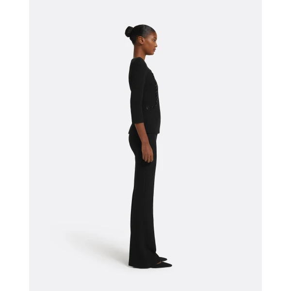 Safiyaa Rhys Top in Black, view 6