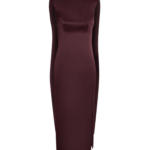 Rika Midi Dress in Wine