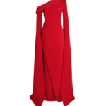 Rinoa Long Dress in Cherry Red
