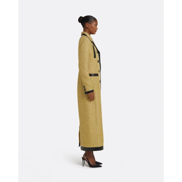 Safiyaa River Jacket in Yellow Gold, view 5