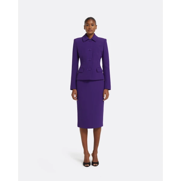 Safiyaa Robyn Jacket in Pansy, view 6