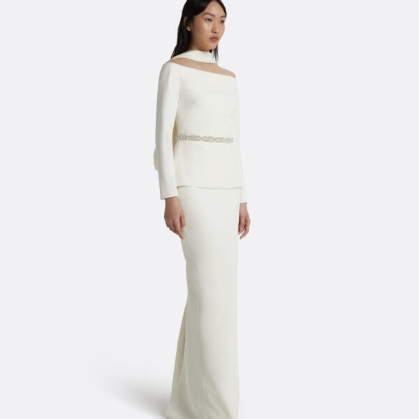 Sidha Skirt in Ivory - Image 2