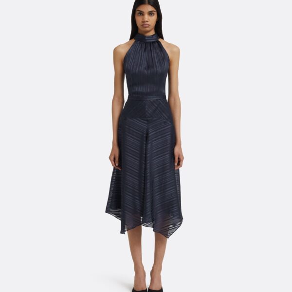 Sunny Midi Dress in Navy - Image 2