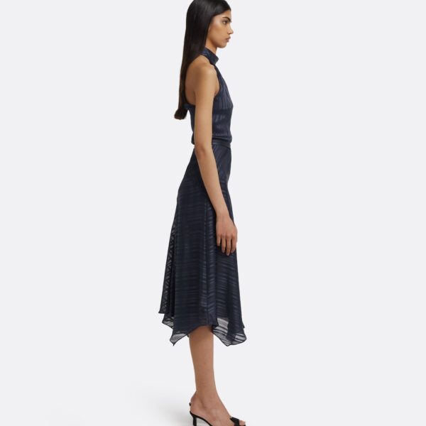 Sunny Midi Dress in Navy - Image 5