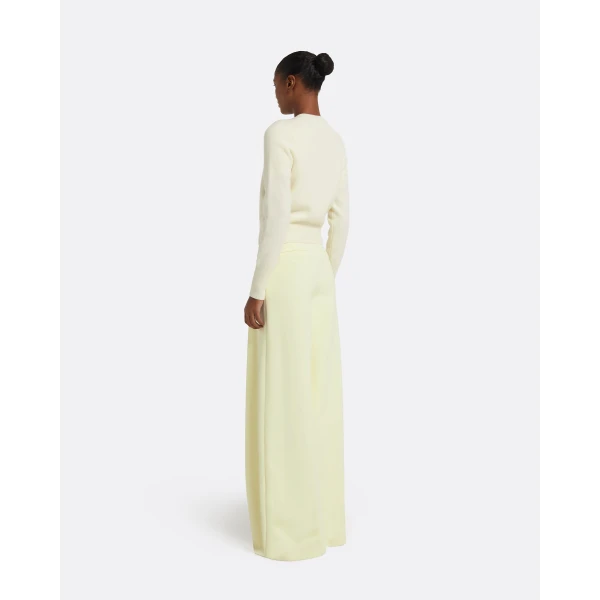 Safiyaa Tanner Trousers in Buttermilk, view 3