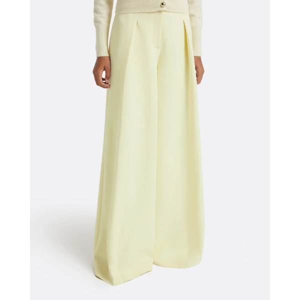 Safiyaa Tanner Trousers in Buttermilk, view 4