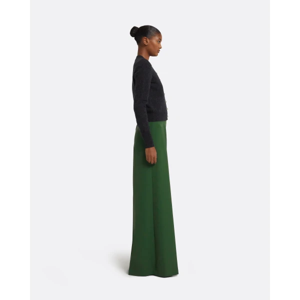 Safiyaa Tanner Trousers in Moss Green, view 5