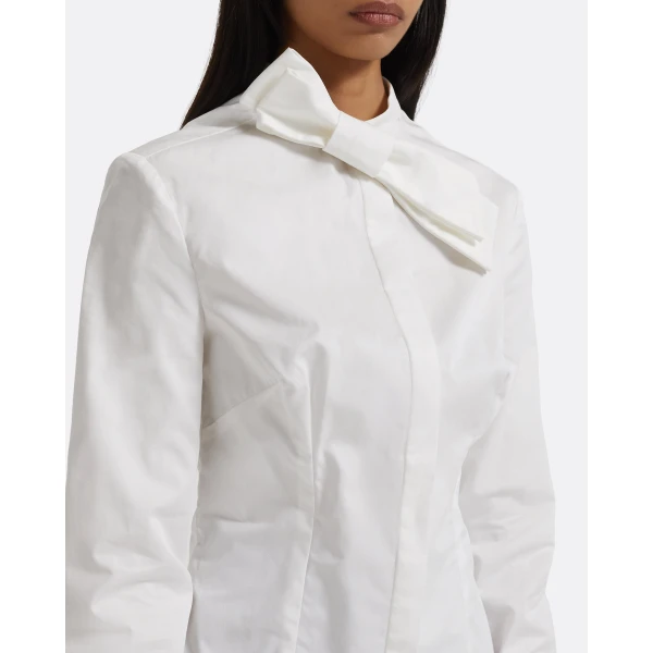 Safiyaa Tyler Top in Ivory, view 4