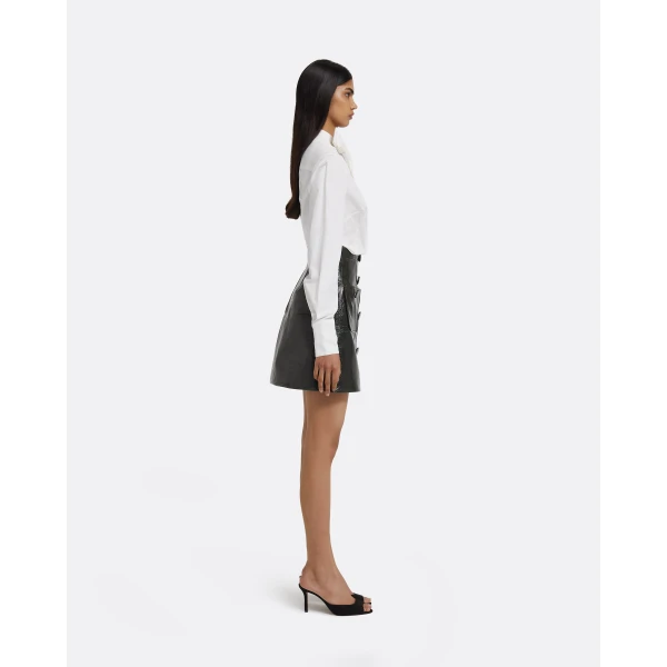 Safiyaa Tyler Top in Ivory, view 6