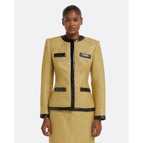 Vesper Jacket in Yellow Gold - Image 2