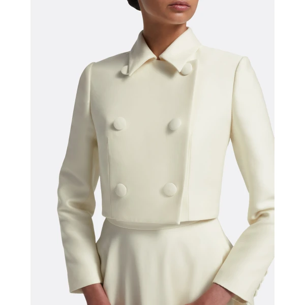 Safiyaa Yui Jacket in Eggshell, view 5
