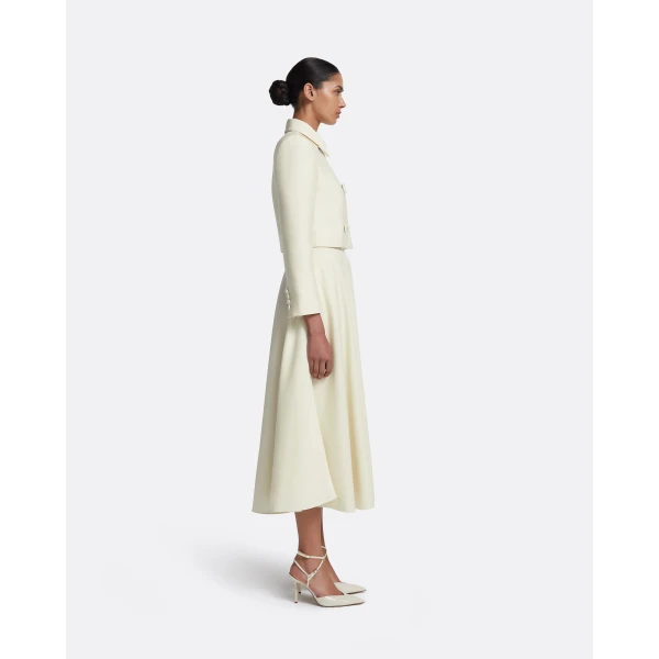 Safiyaa Yui Jacket in Eggshell, view 6