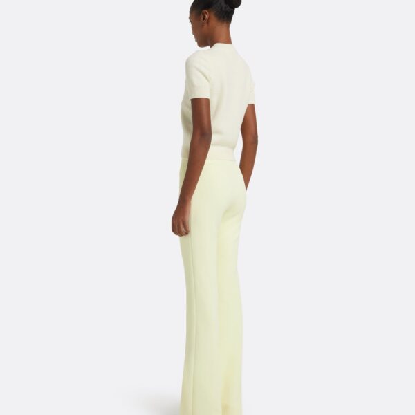 Zade Knitted T-Shirt in Ivory - Image 3