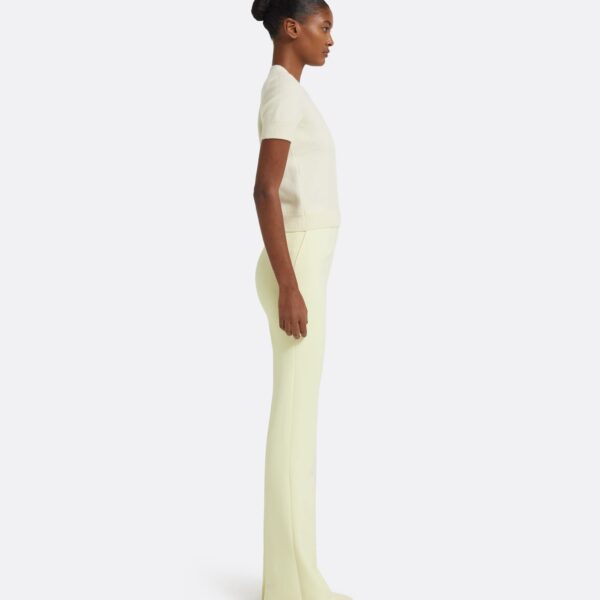 Zade Knitted T-Shirt in Ivory - Image 6