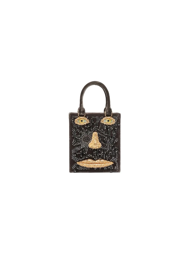 Schiaparelli-Mini-Face-Bag78652_nobg Schiaparelli Mini Face Bag