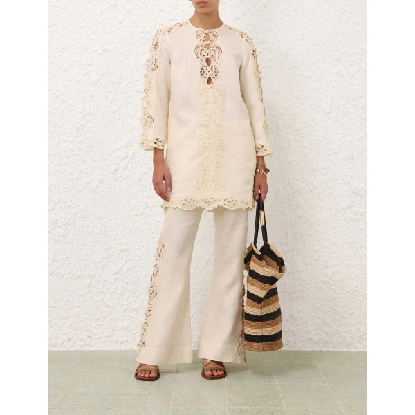 Elevate your elegance in this Zimmermann Dresses   from the 2025 resort wear edit