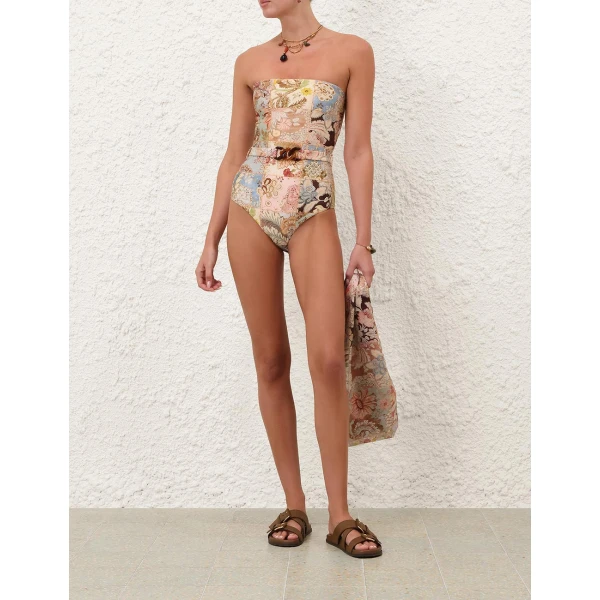 Elevate your elegance in this Zimmermann Beachwear   from the 2025 resort wear edit