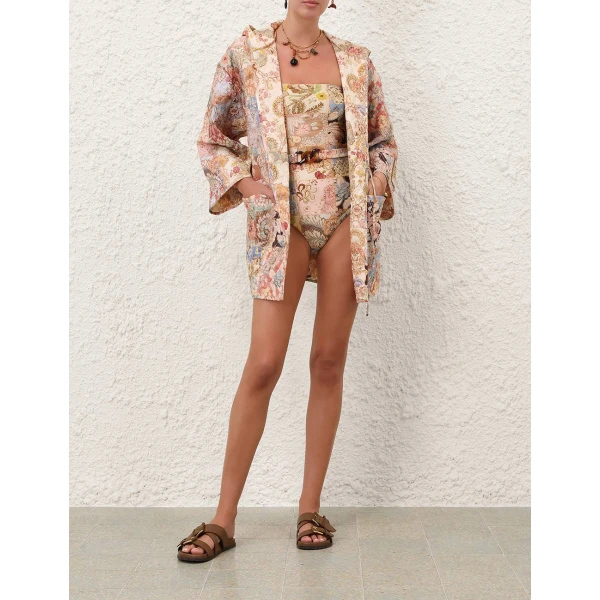 Elevate your elegance in this Zimmermann Beachwear   from the 2025 resort wear edit